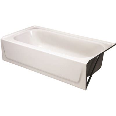 Aloha 60 in. x 30 in. Soaking Bathtub with Right Drain in White